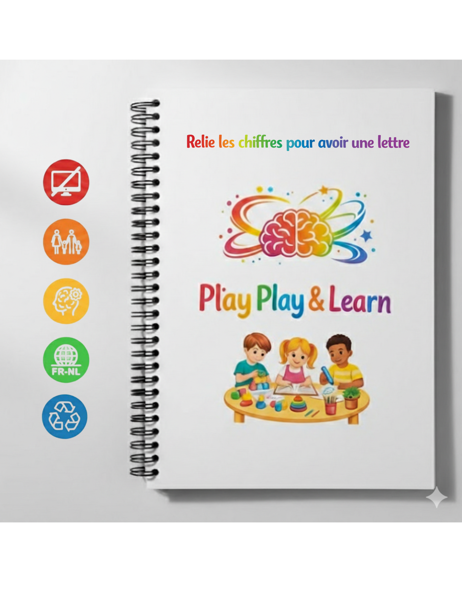 Lettre relier par des chiffres