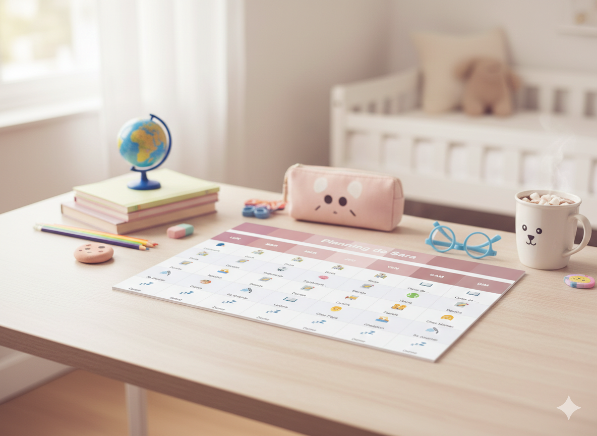 Planning Hebdomadaire Personnalisé