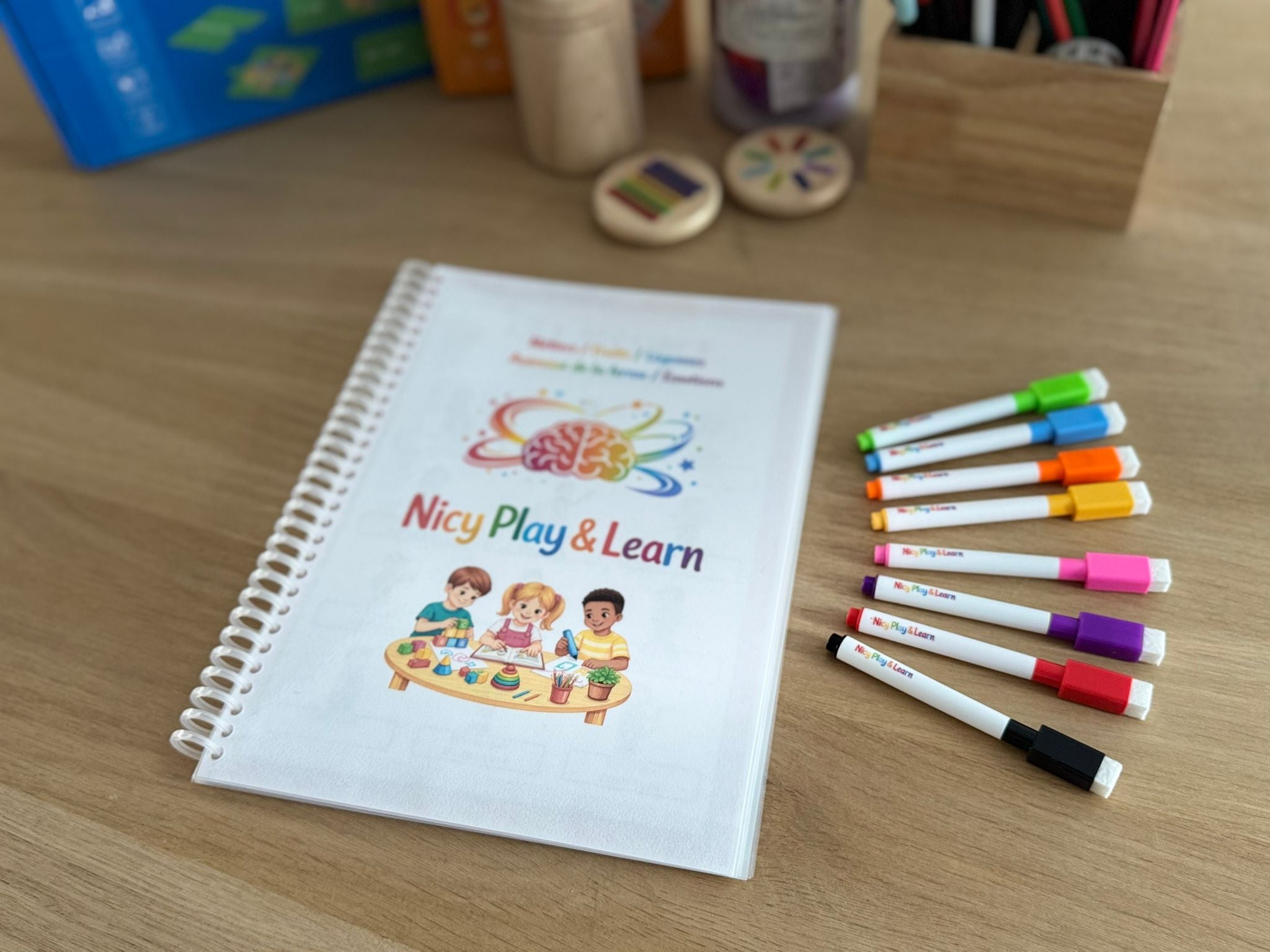 Grand Livrets des Métiers, Fruits, Légumes, Animaux et Emotions